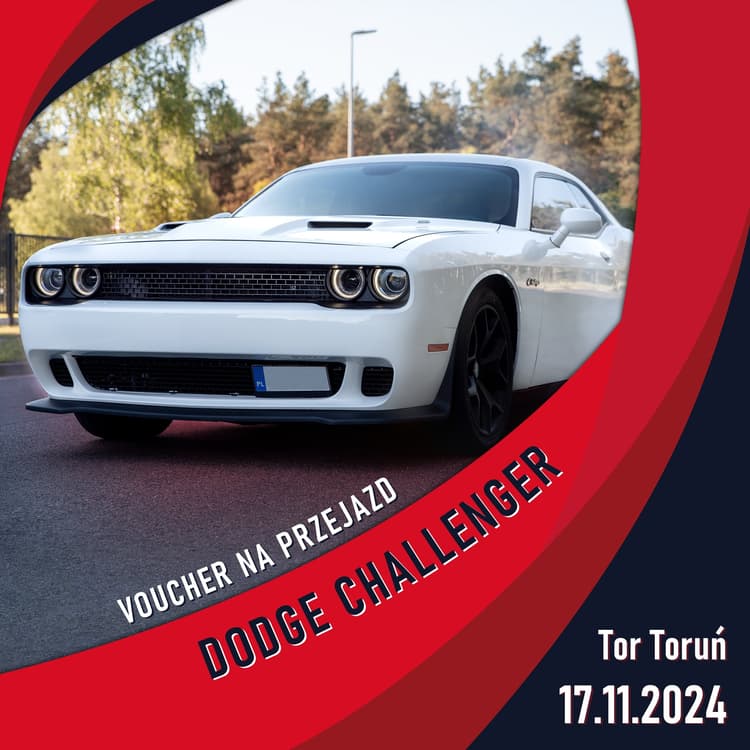 VOUCHER NA PRZEJAZD: Dodge Challenger