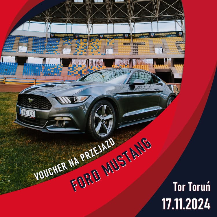 VOUCHER NA PRZEJAZD: Ford Mustang